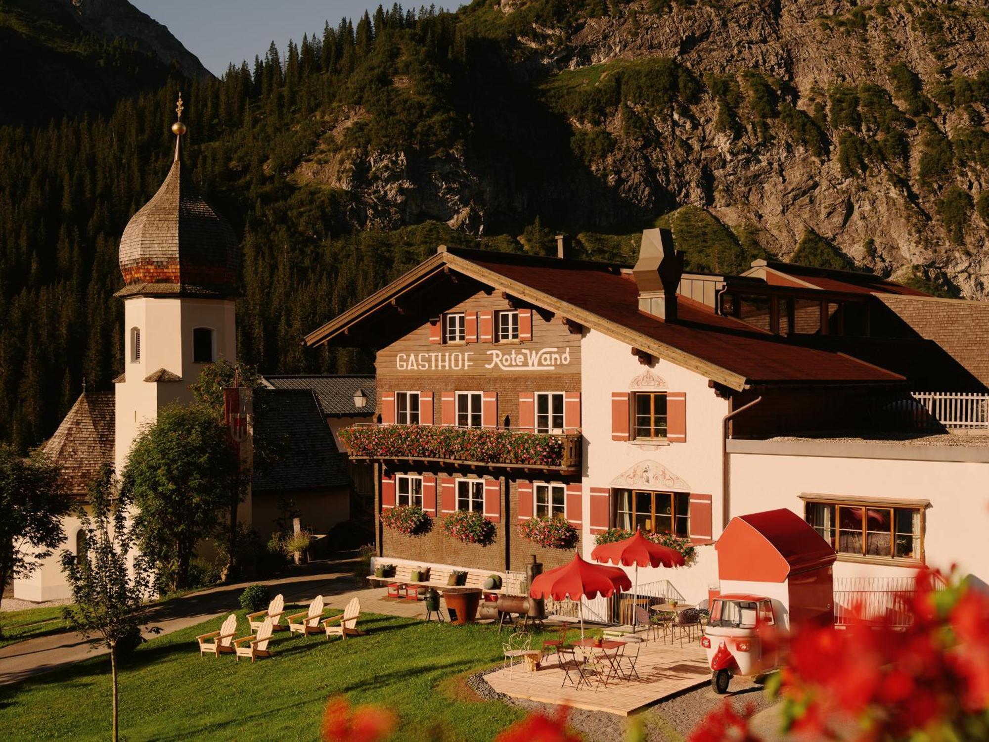 Rote Wand Gourmet Hotel, A Member Of Design Hotels Lech am Arlberg Exterior foto